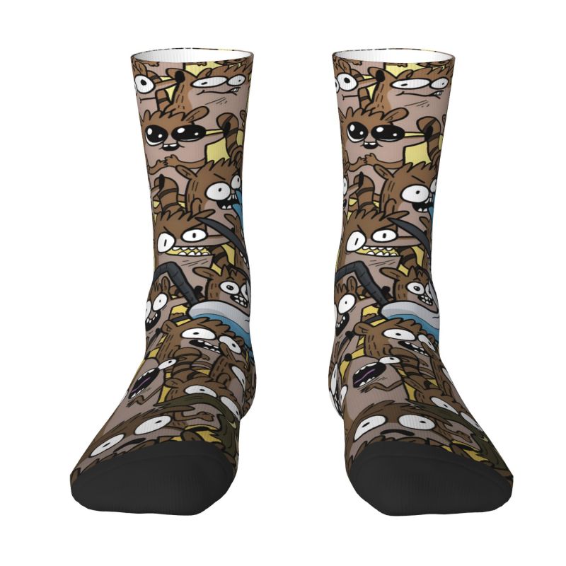 Dress Sock Men - Aangepaste R-Regular Show Jurk Sokken Mannen