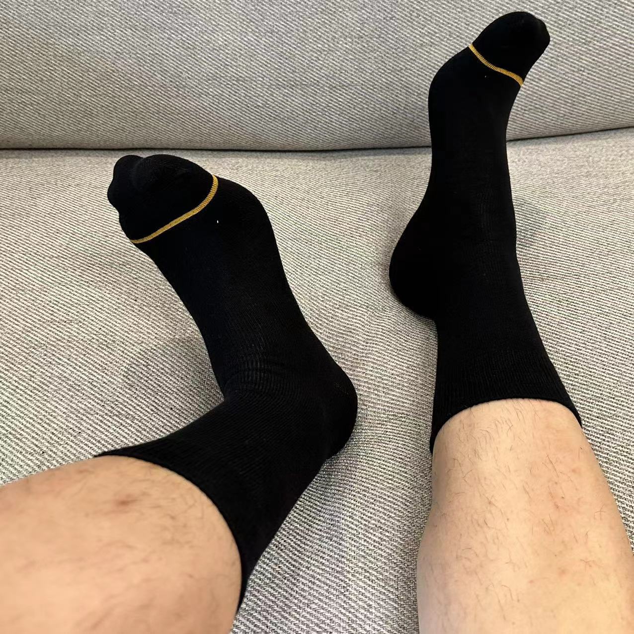 2 Paar Man Zakelijke Jurk Hoge - Dress Sock Men recensie en prijs