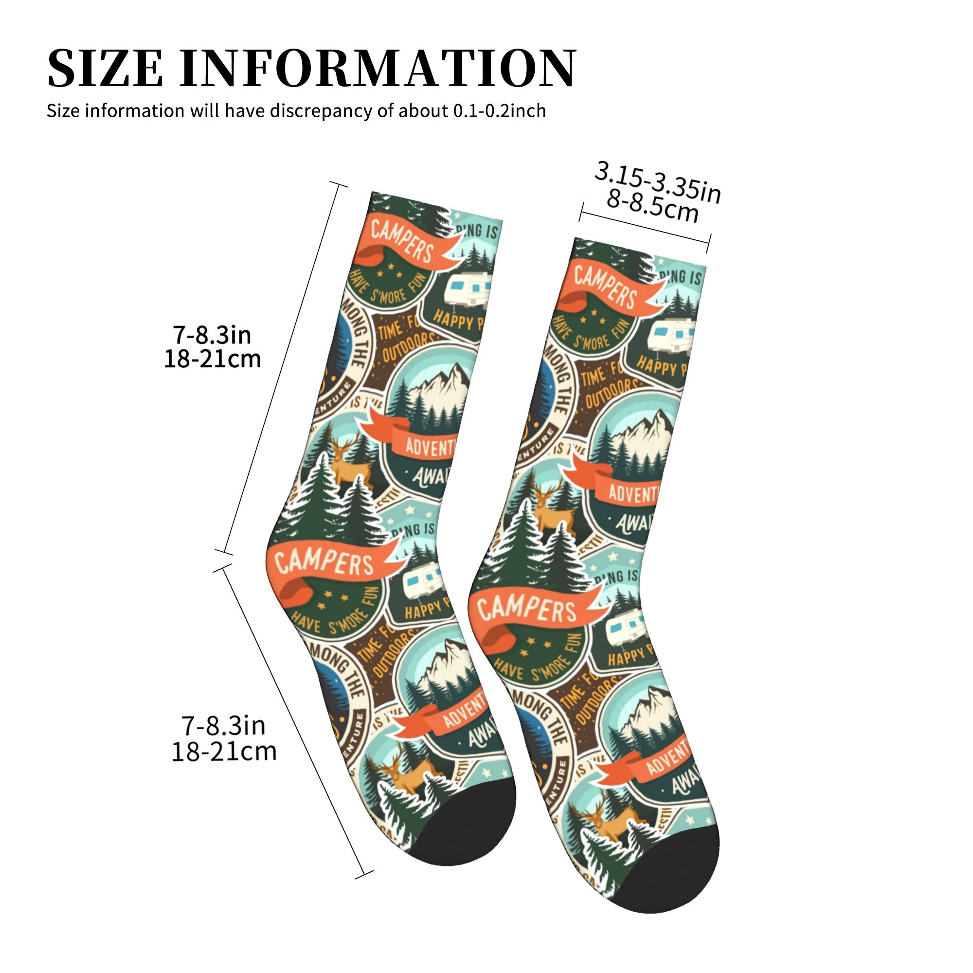 Mode Heren Vintage Mountain Ca - Dress Sock Men recensie en prijs