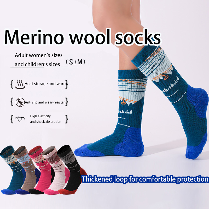 1 paar merinowollen skisokken  - Thermal Sock Winter recensie en prijs