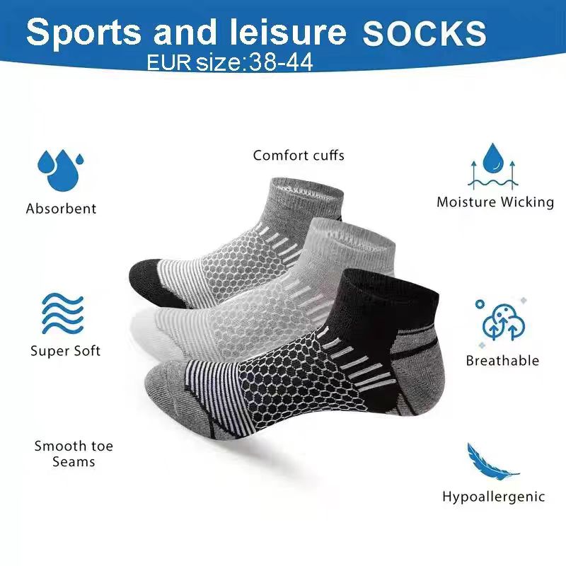 6-paar korte sportsokken voor  - Dress Sock Men recensie en prijs