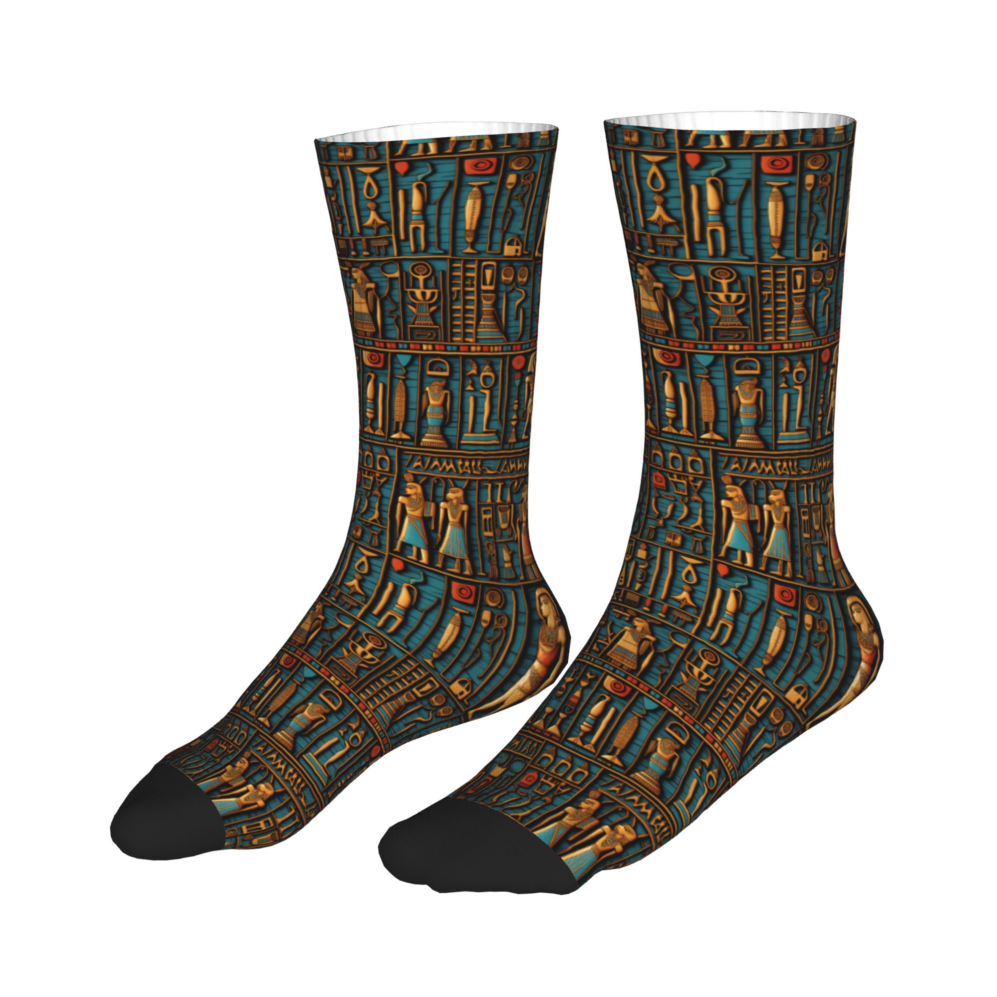 Coole Egyptische hiërogliefen  - Dress Sock Men recensie en prijs